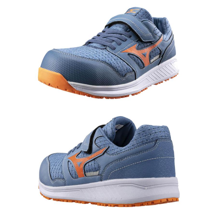 安全靴 ミズノ mizuno オールマイティ ALMIGHTY EU33L F1GA2302 ゴム紐 ベルトタイプ