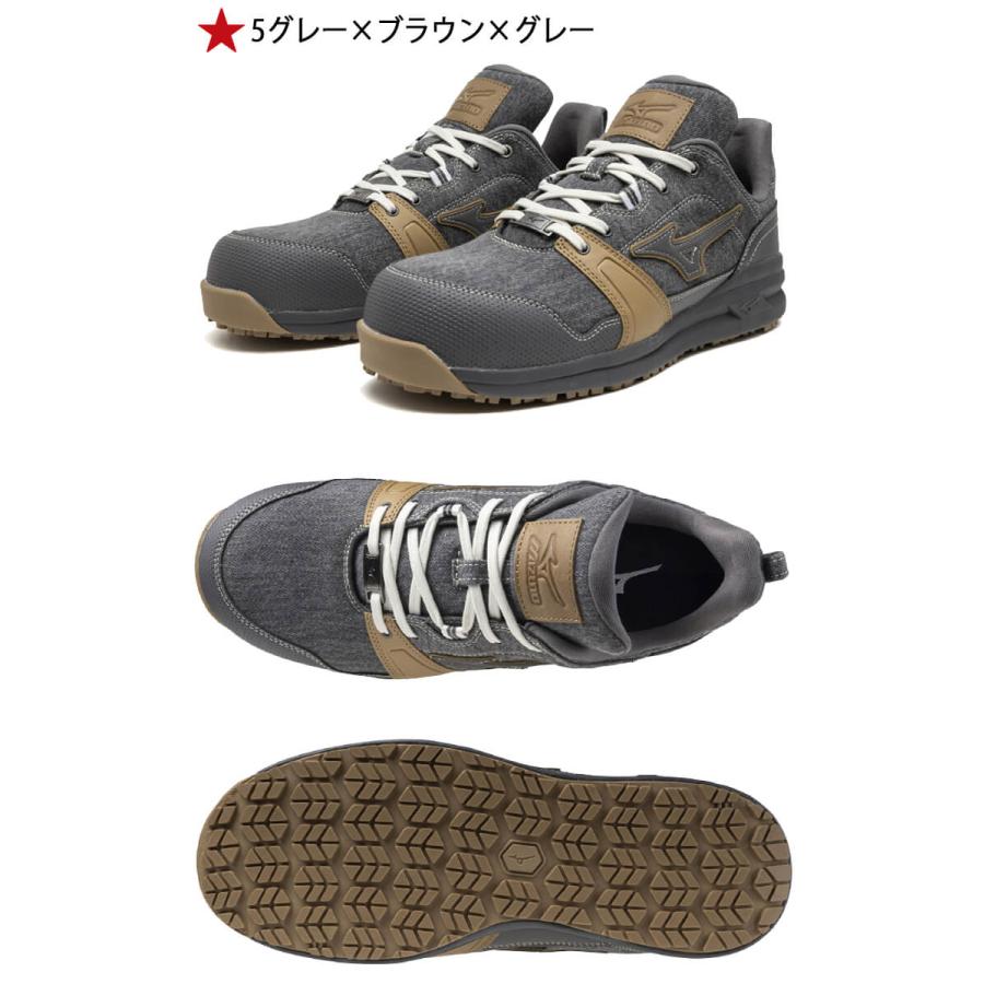 オールマイティ 安全靴 ミズノ mizuno プロテクティブスニーカー