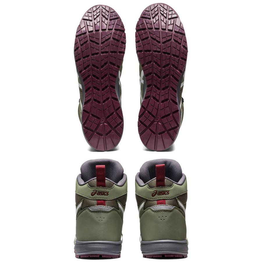 安全靴 アシックス asics スニーカー ウィンジョブ CP214 TS BOA ハイカット セーフティシューズ JSAA規格A種認定品 [即日発送]の画像