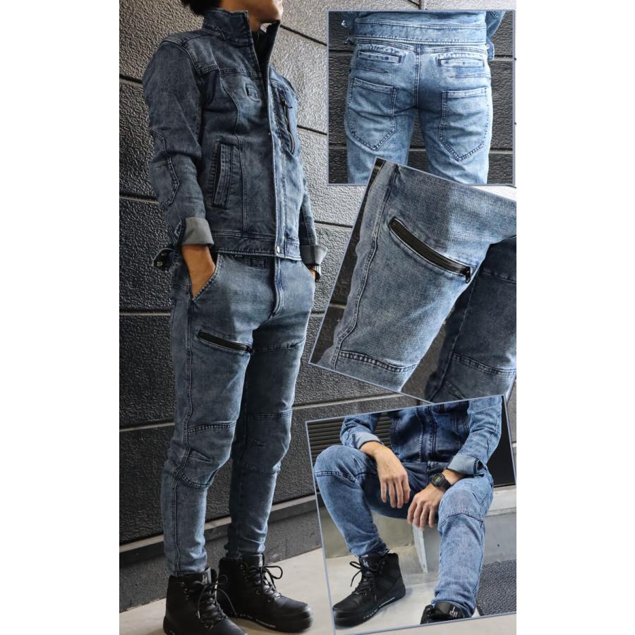 グローキックス GLOWKICK'S ストレッチデニムカーゴパンツ GKW-2063