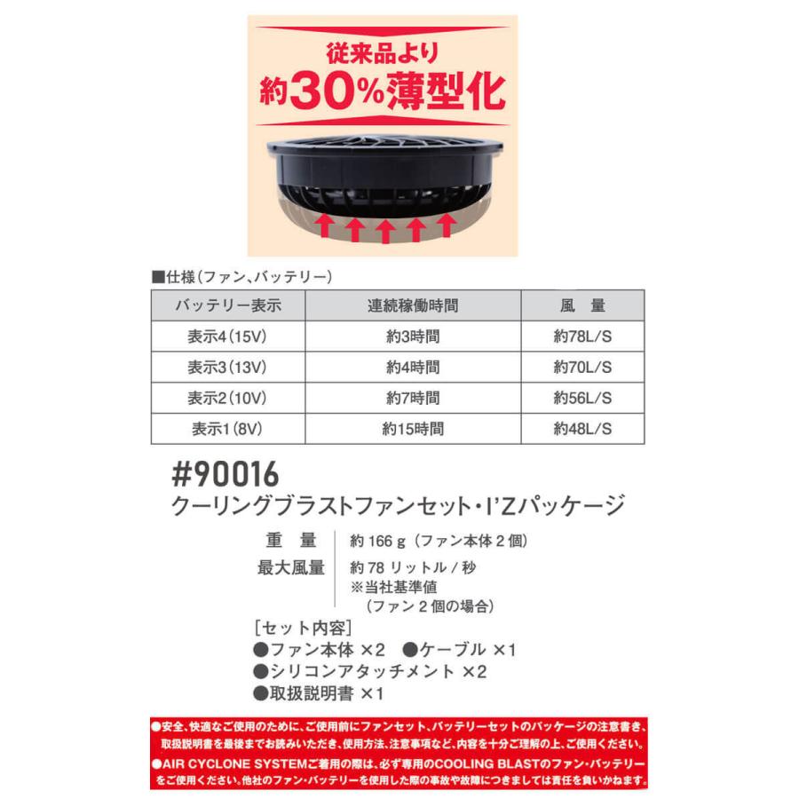 I'Z FRONTIER アイズフロンティア クーリングブラストファンセット