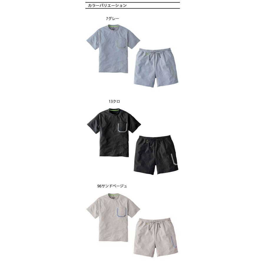 寅壱 TORAICHI トライチ 上下セット 半袖Tシャツ・ショートセット 5510
