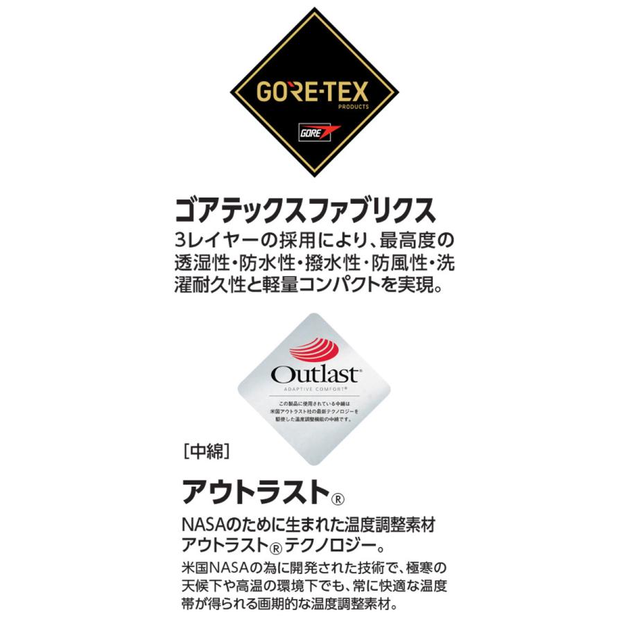 作業服 作業着 防水防寒 旭蝶 ゴアテックス GORE-TEX 2WAY防寒パンツ