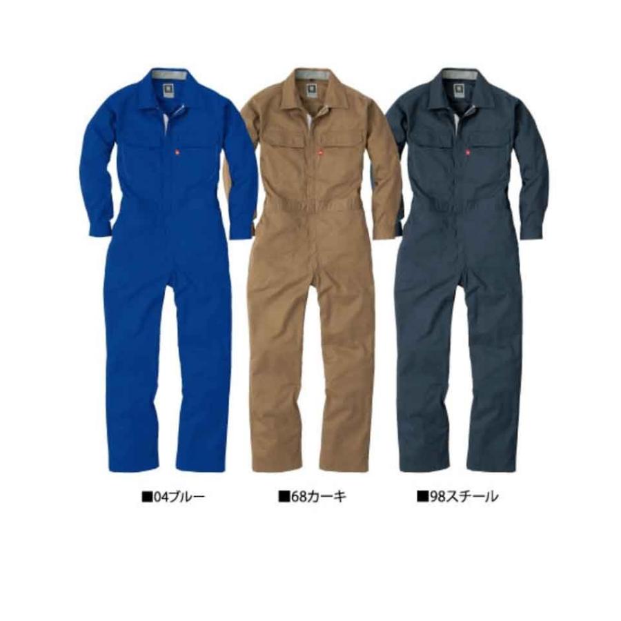 ツナギ 作業服 ROUND ONI長袖つなぎ 921 丸鬼商店｜michioshop｜02