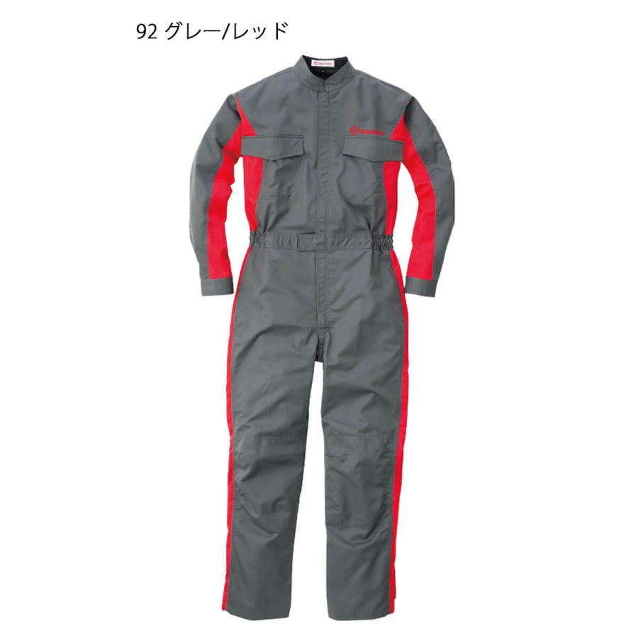 つなぎ brembo ブレンボ 長袖メカニックスーツ BR-5510 丸鬼商店 作業