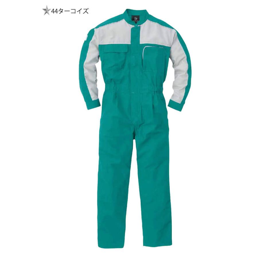 つなぎ ROUNDONI ECO素材長袖ツナギ RO-711 長袖 作業着 通年 丸鬼商店