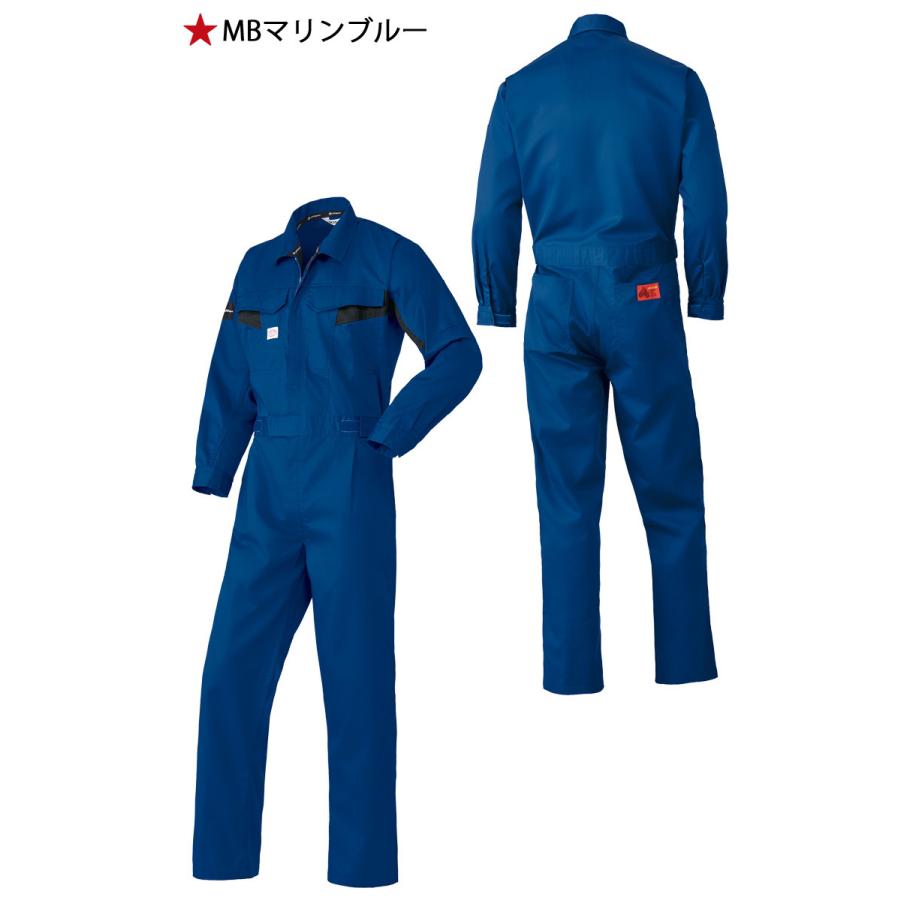 山田辰 ツナギ 作業服 AUTO-BI オートバイ 通年 長袖つなぎ服 1-1510