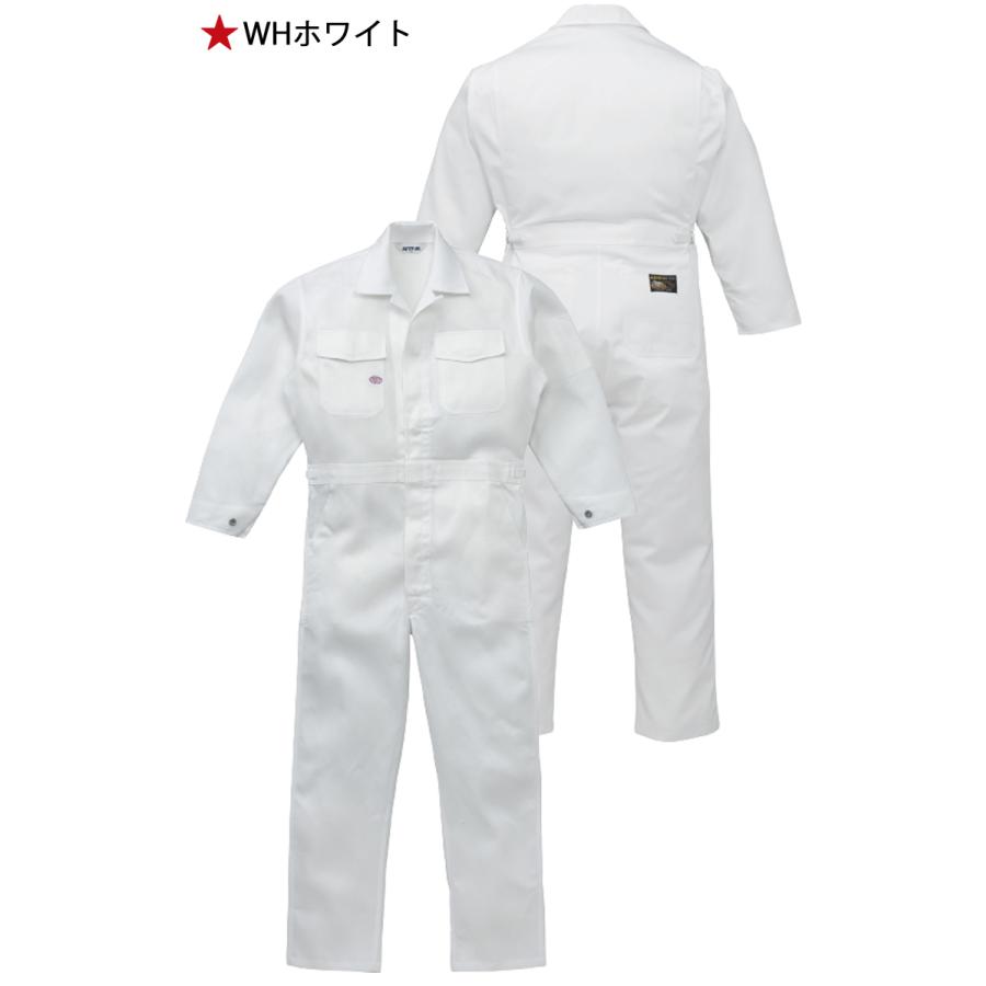 ツナギ 作業服 AUTO-BI オートバイ 通年 つなぎ服 1-1600 山田辰 七分袖 五分袖 3L・4L・5L｜michioshop｜02