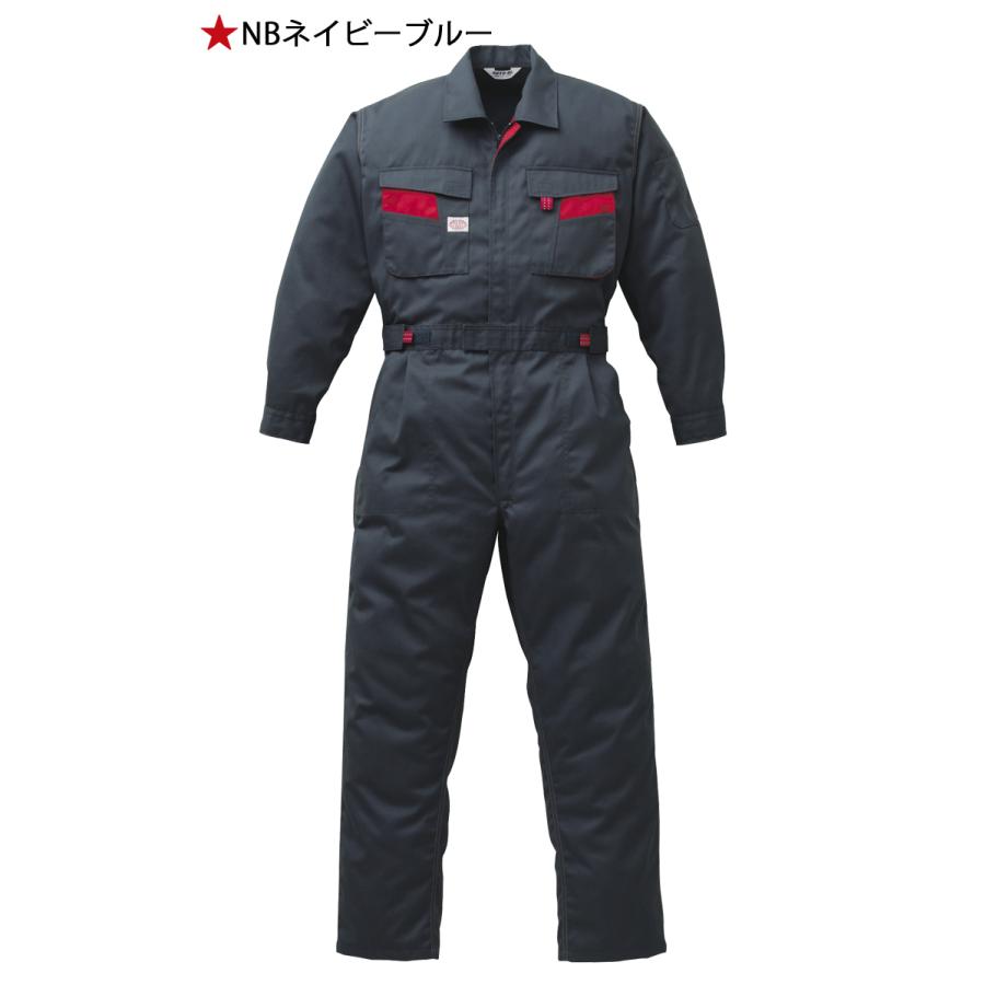 山田辰 ツナギ 作業服 AUTO-BI オートバイ 通年 長袖つなぎ服 1-8300