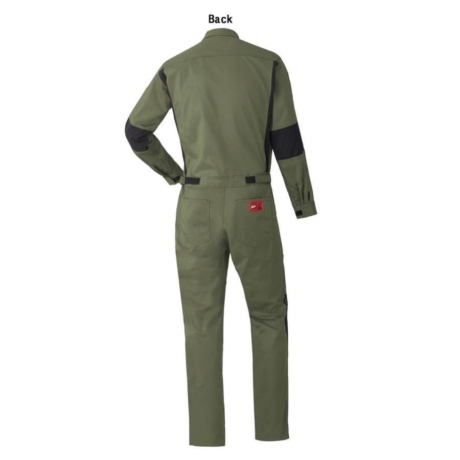 山田辰 つなぎ AUTO-BI オートバイ つなぎ服 22011 春夏 帯電防止 伸縮