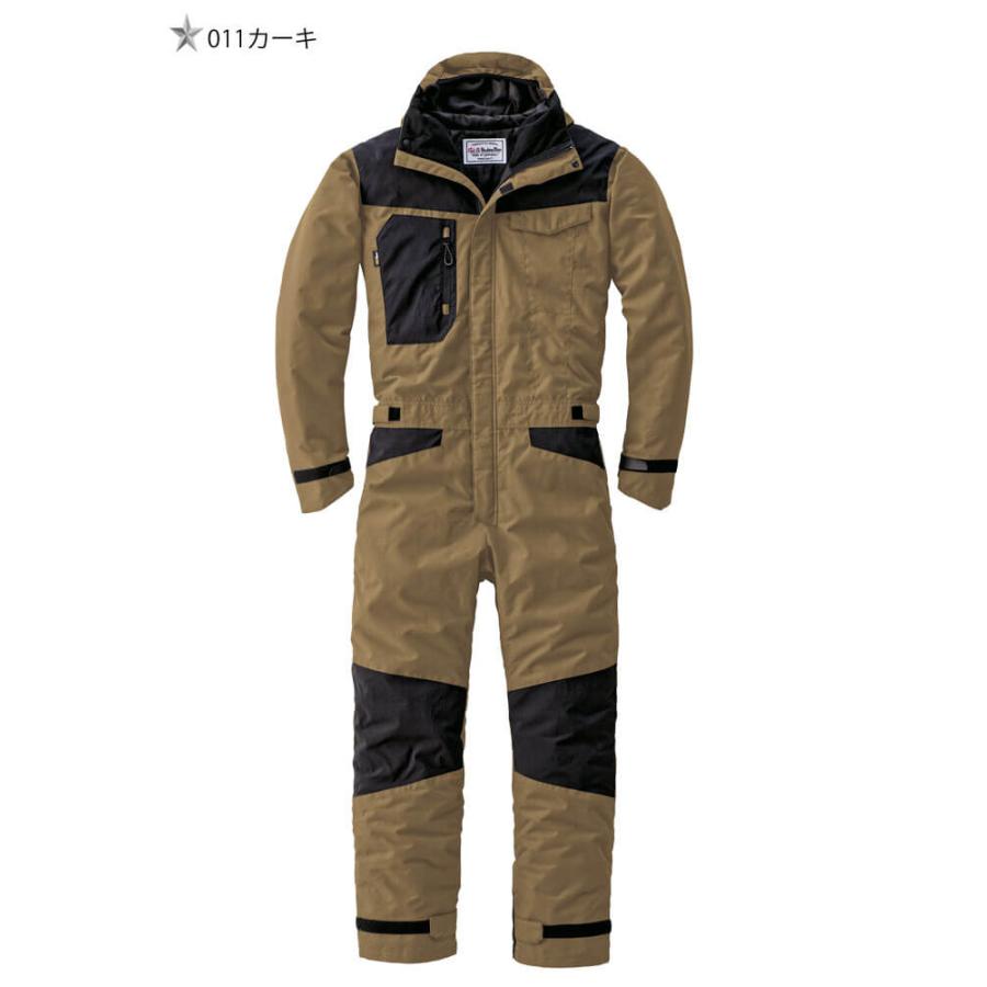 山田辰 防寒服 ツナギ AUTO-BI オートバイ 防寒つなぎ服 23030 作業着