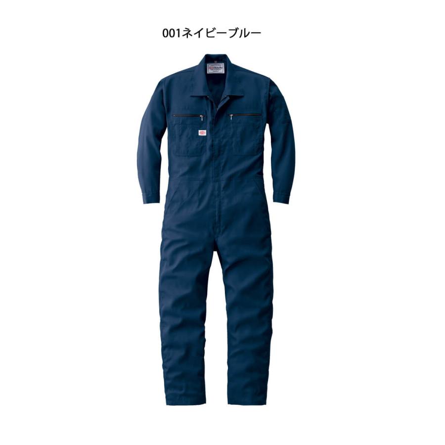 山田辰 ツナギ AUTO-BI オートバイ 長袖つなぎ服 24031 作業着 春夏