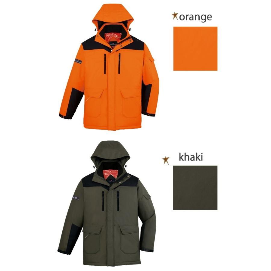 防寒服 作業服 自重堂裏アルミ防寒コート(フード付) 48493 大きいサイズ4L・5L 防寒服 作業服 自重堂裏アルミ防寒コート(フード付) 48493 : ミチオ