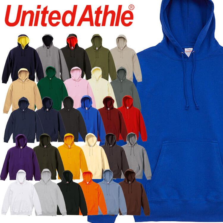 United Athle CAB ユナイテッドアスレ 秋冬 10.0オンス スウェットプルオーバーパーカー（裏パイル）5214-01 綿100