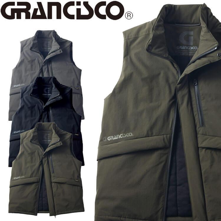 TAKAYA WORK WEAR 防寒服 GRANCISCO グランシスコ 防寒ベスト GC-W587