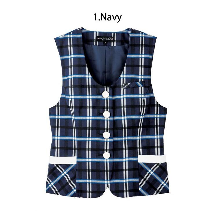 ジョア 事務服 制服 en joie アンジョア ベスト 16680 大きいサイズ17