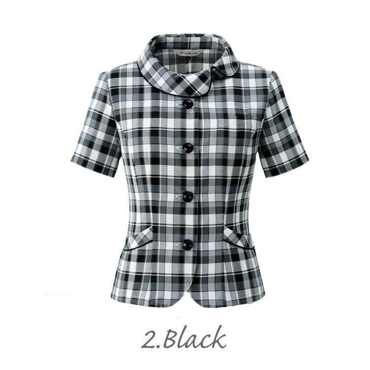オフィス 事務服 制服 en joie アンジョア オーバーブラウス 26590
