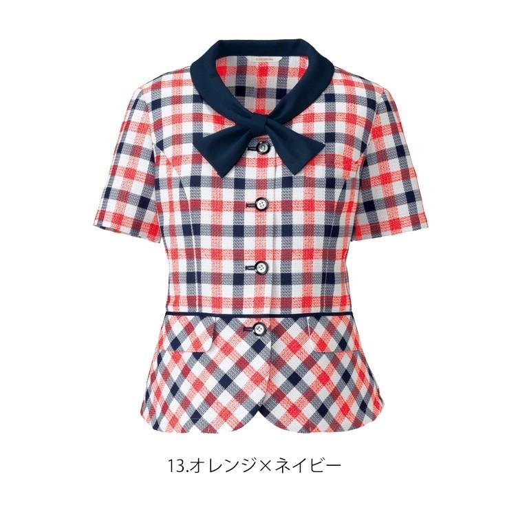 【まゆみ】ボンマックス 事務服 9号 オーバーブラウス ベスト 4着まとめ ボンマックス（BONMAX） 事務服 制服 ユニフォーム オーバーブラウス