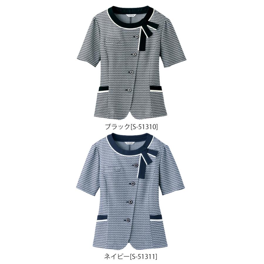 セロリー [TioTio素材]事務服 制服 selery オーバーブラウス S-51310 S