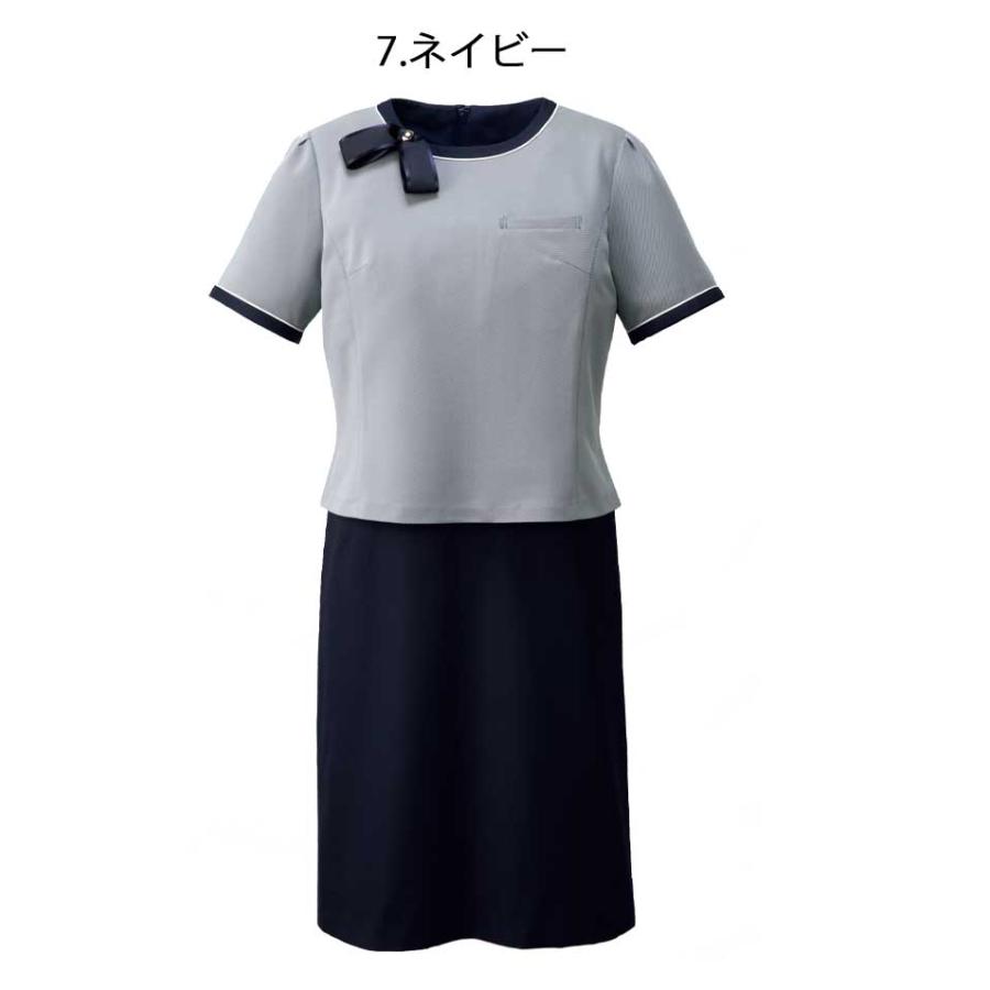 事務服 制服 フォーク ヌーヴォ FOLK nuovo ワンピース FO25080