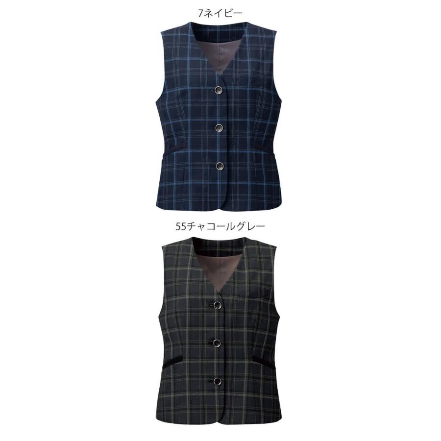 事務服 制服 オフィス FOLK フォーク nuovo ヌーヴォ ベスト FV36432