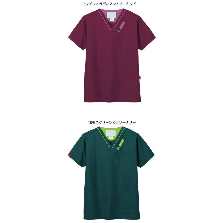 医療 介護 看護 制服 FOLK フォーク PANTONE パントンスクラブ 男女兼用 7042SC｜michioshop｜07