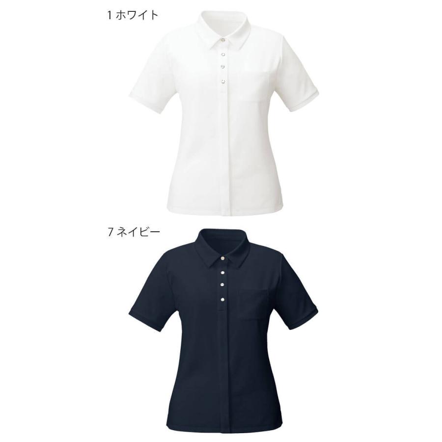 制服 事務服 オフィス FOLK フォーク nuovo ヌーヴォ 半袖 ポロシャツ