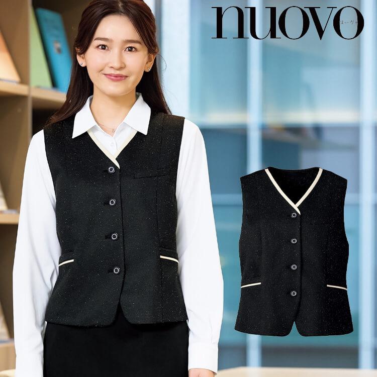 事務服 制服 オフィス FOLK フォーク nuovo ヌーヴォ ベスト FV36485 2025年春夏新作 事務服 制服 オフィス FOLK フォーク nuovo ヌーヴォ ベスト FV36485