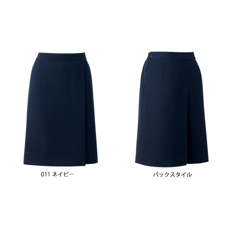 オフィス 事務服 制服 pieds ピエ aitoz キテミテ体感キュロットスカート(54cm丈) HCC4000 大きいサイズ21号〜29号｜michioshop｜02