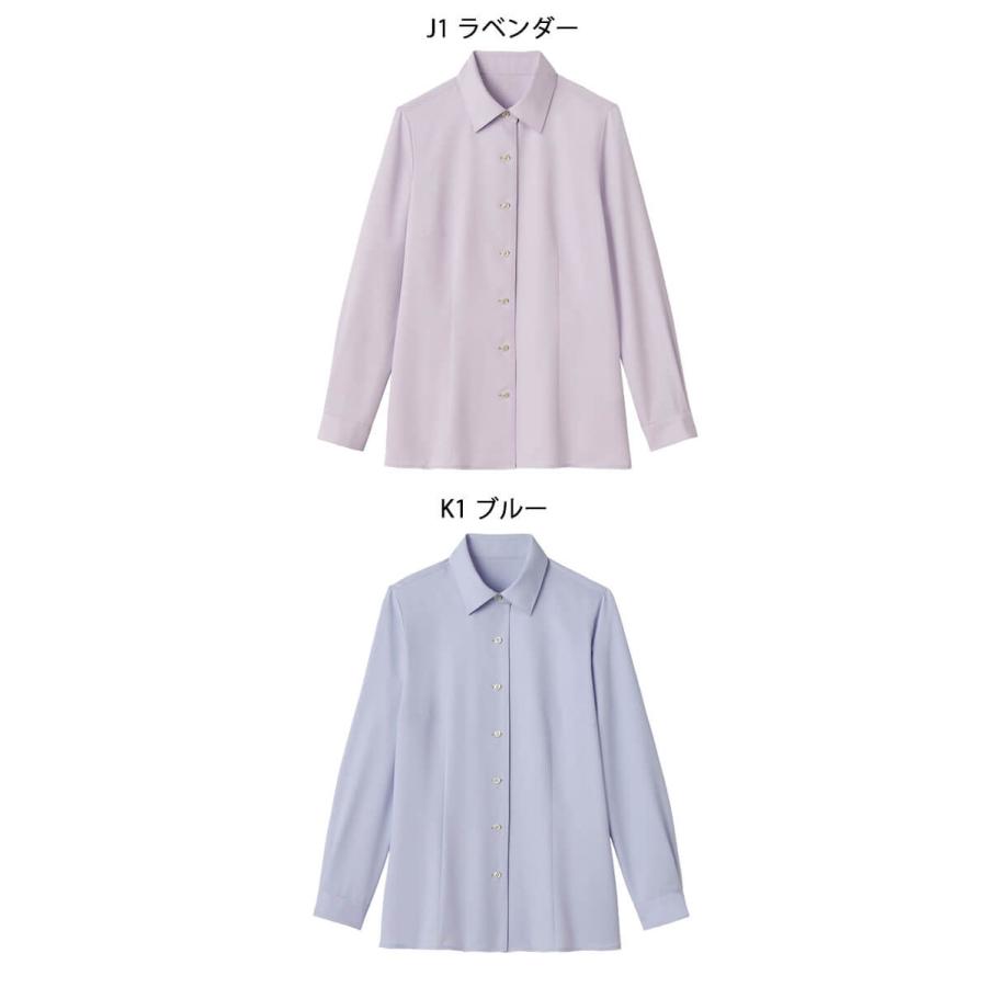 オフィス 事務服 制服 受付 SERVO サーヴォ GROW (グロウ) 長袖ブラウス  GBLL-1868｜michioshop｜03