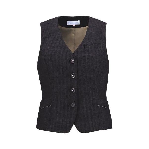 オフィス 事務服 制服 セレクトステージ ベスト E2213 17号・19号 神馬 