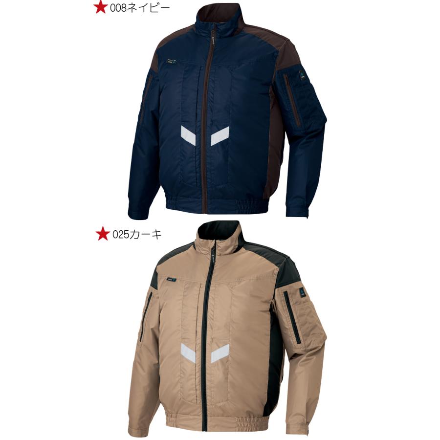 AZITO [6月下旬入荷先行予約]空調服 アジト 遮熱シェード長袖ブルゾン