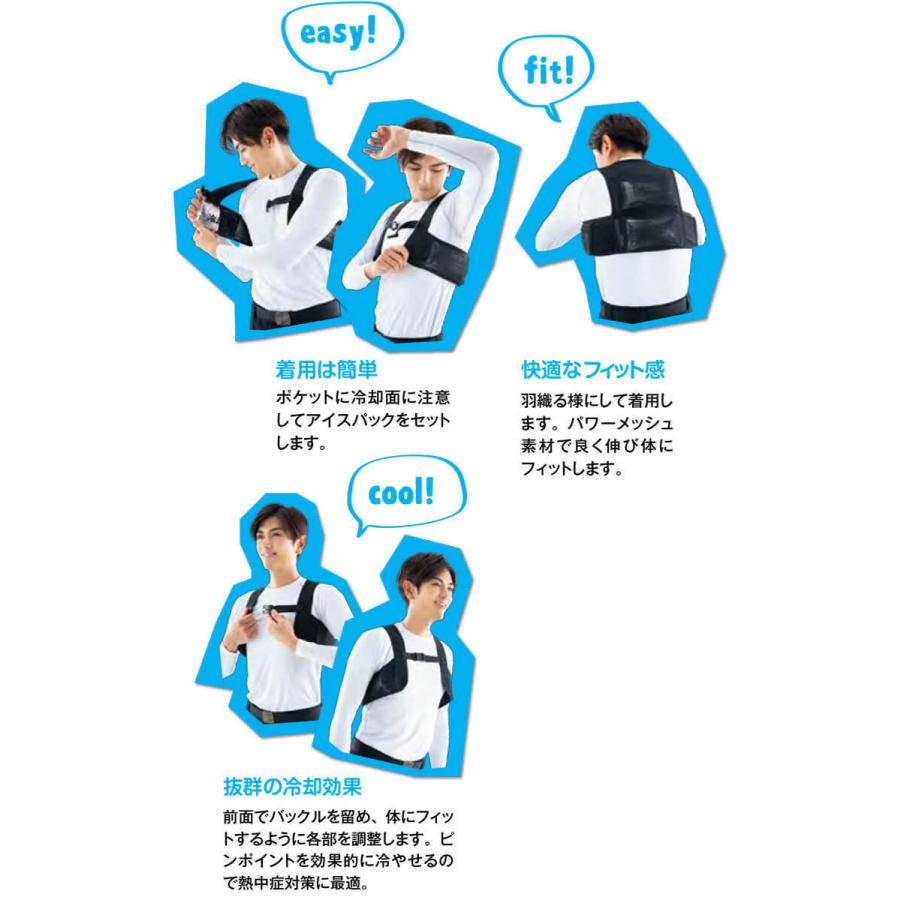 アイトス タルテックス TULTEX アイスベスト(アイスパック4個付) AZ