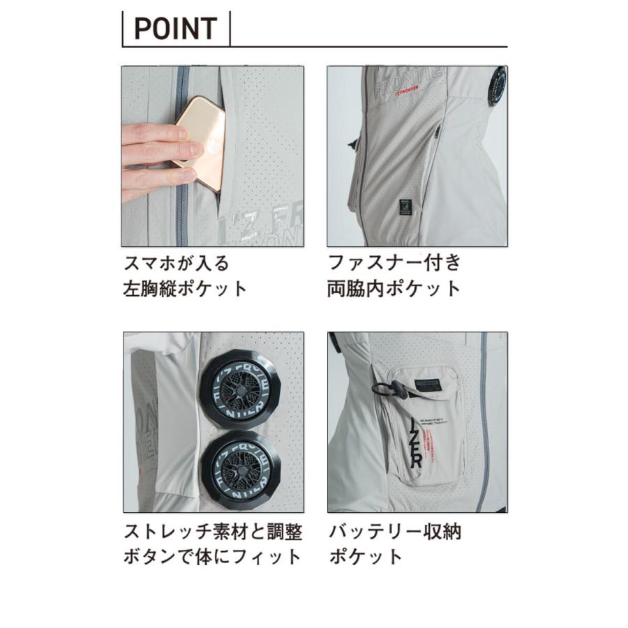 I'Z FRONTIER アイズフロンティア ベスト＋ペルチェデバイスセット 106