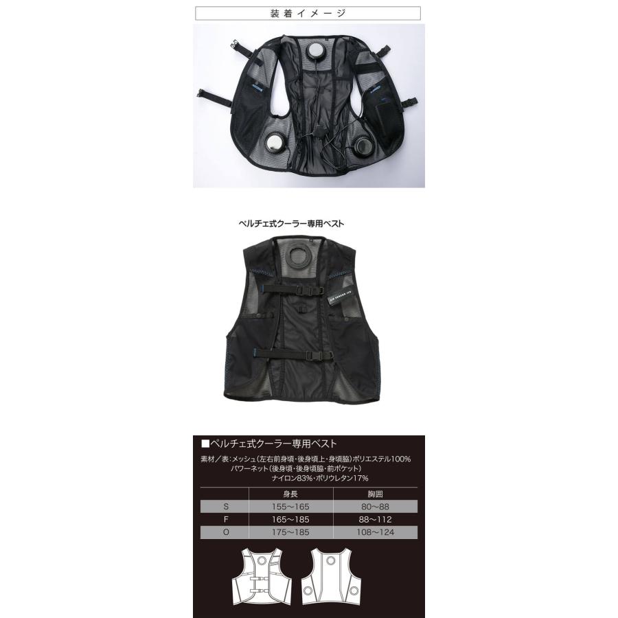 クロダルマ（KURODARUMA） クーラーベスト＆ペルチェデバイス