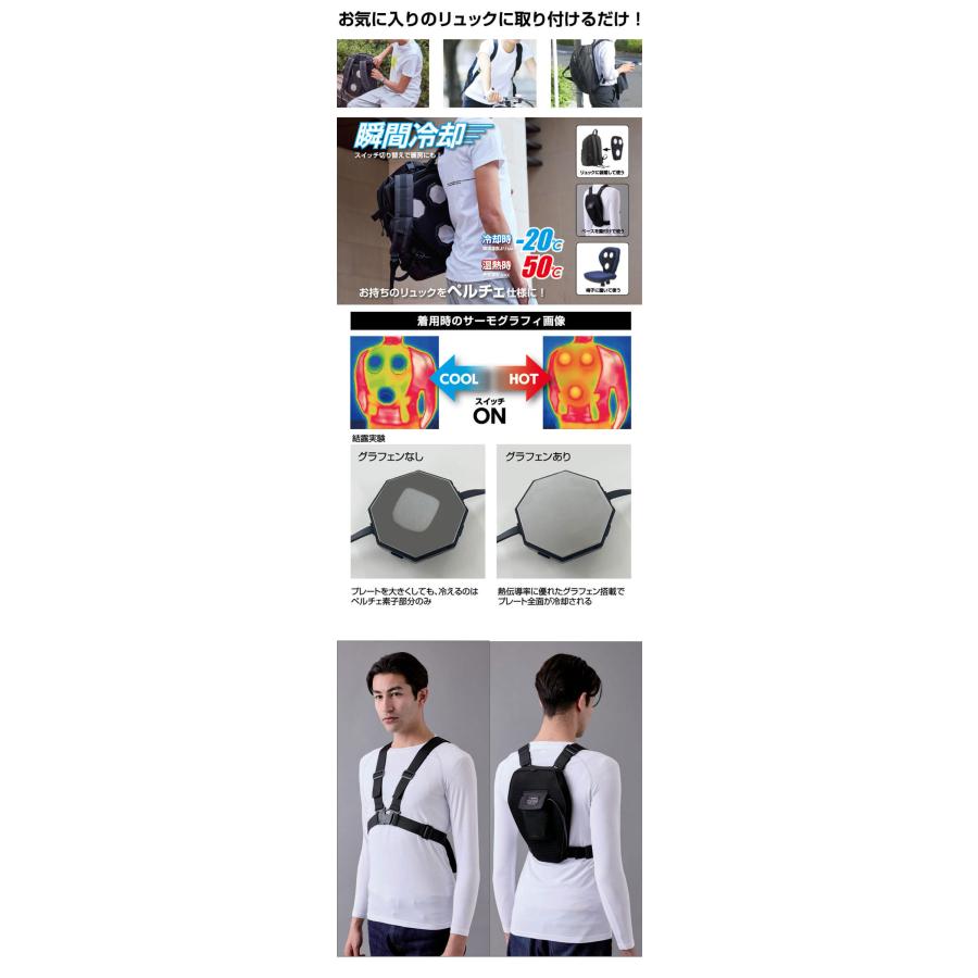 HOOH（鳳皇） マルチペルチェバッテリーセット PM888 冷暖兼用 熱中症