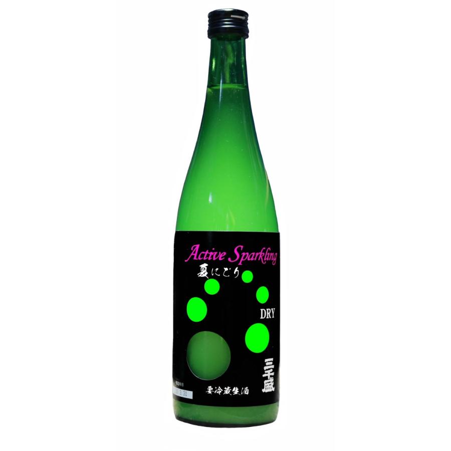 三千盛　アクティブスパークリング　純米大吟醸生酒 720ml 【要冷蔵】 | 