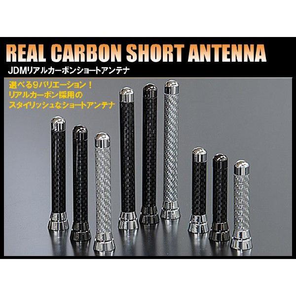 ＪＤＭ　リアルカーボンショートアンテナ 60ミリ | 