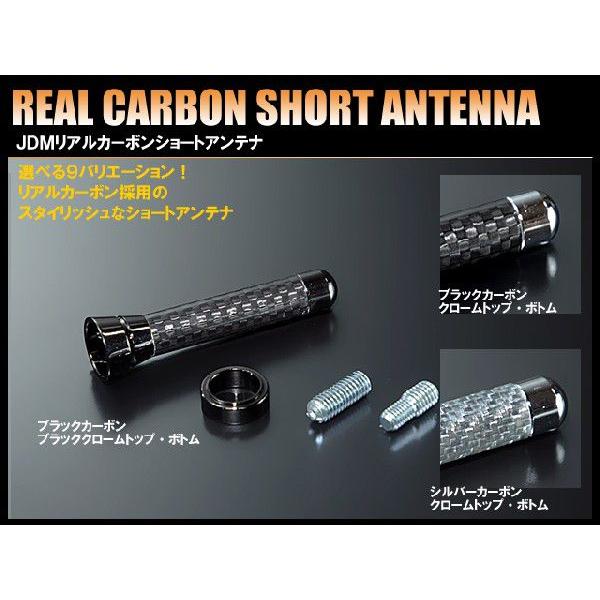 ＪＤＭ　リアルカーボンショートアンテナ 60ミリ |  | 01