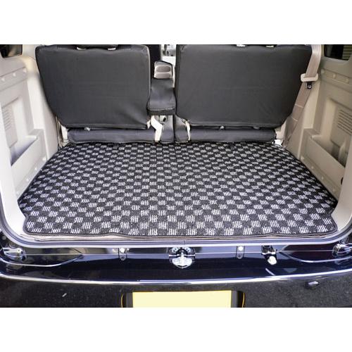 ニッサン　マーチ　Ｋ１２系　チェッカーラゲッジマット