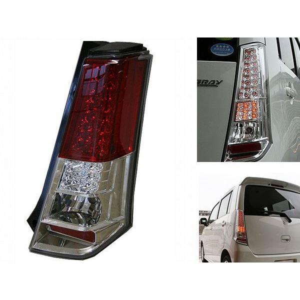 LEDテールライト ワゴンr mh23s スズキ ワゴンR MH23S スーパークリスタルLEDテール