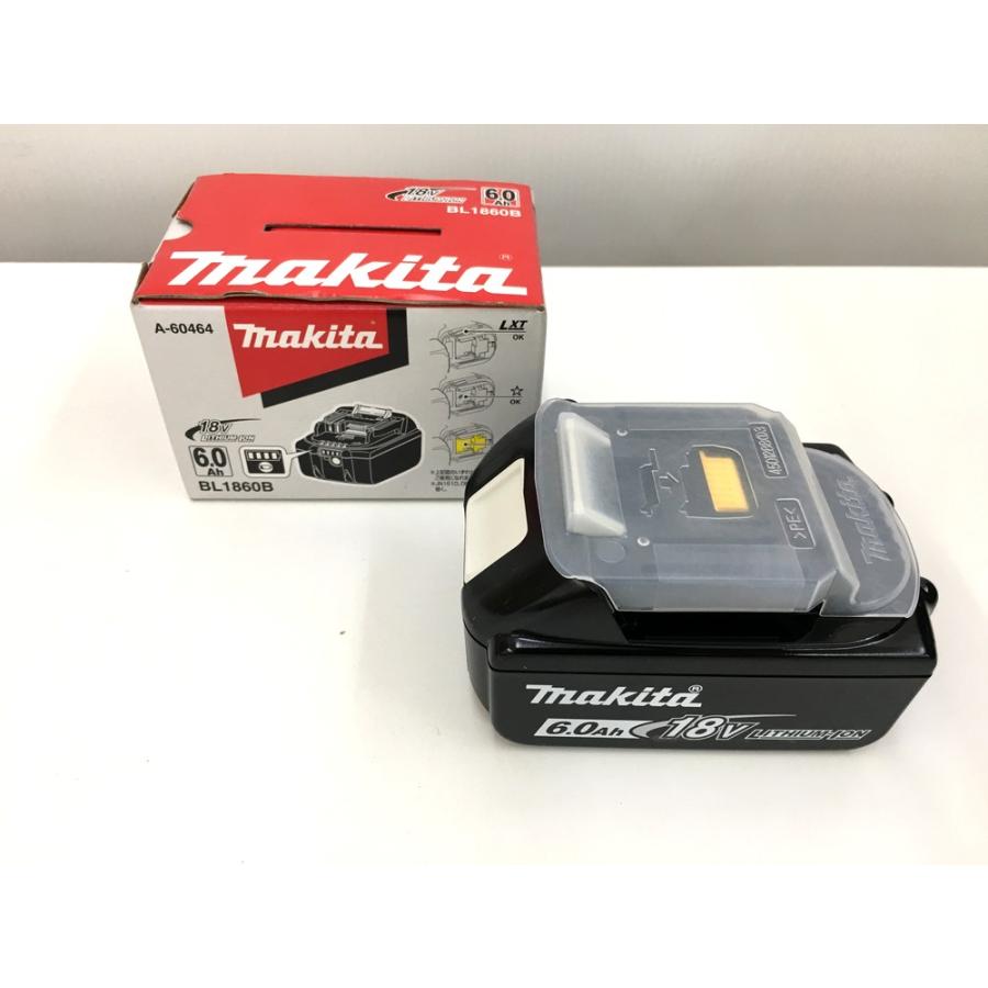 makita マキタ純正 BL1860B 化粧箱付 リチウムイオンバッテリ 6.0Ah 18V 残量表示付 :1-240001068018