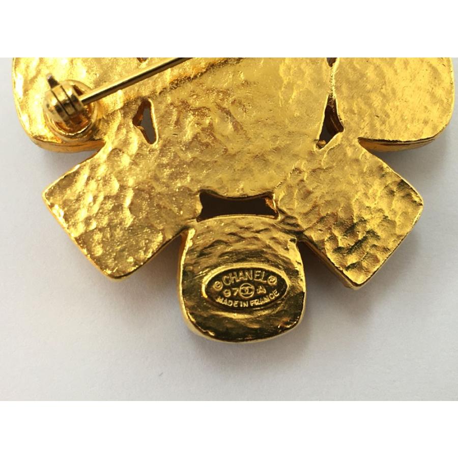 店 中古品 シャネル ビジュー ブローチ ゴールド ダークブラウン Gp ココマーク フラワー Chanel 1997年 秋冬 1 みっけ東京 生活みっけ倶楽部 通販 Yahoo ショッピング