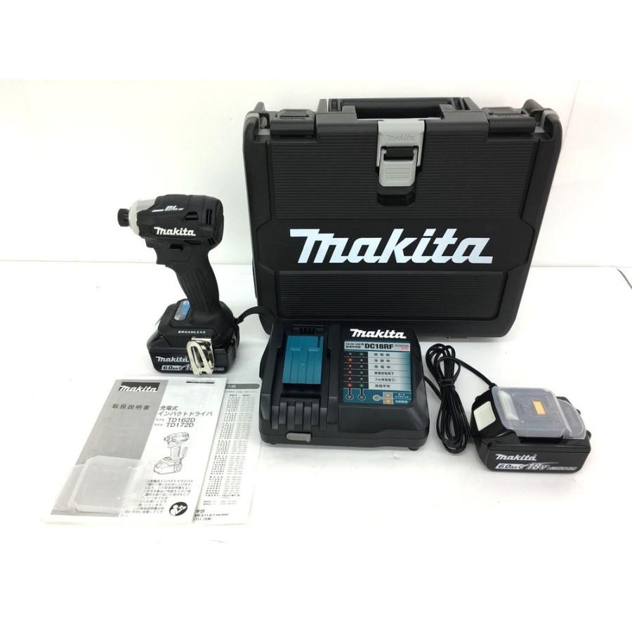 未使用品 makita マキタ TD172DRGXB 充電式インパクトドライバ 18V-6.0  