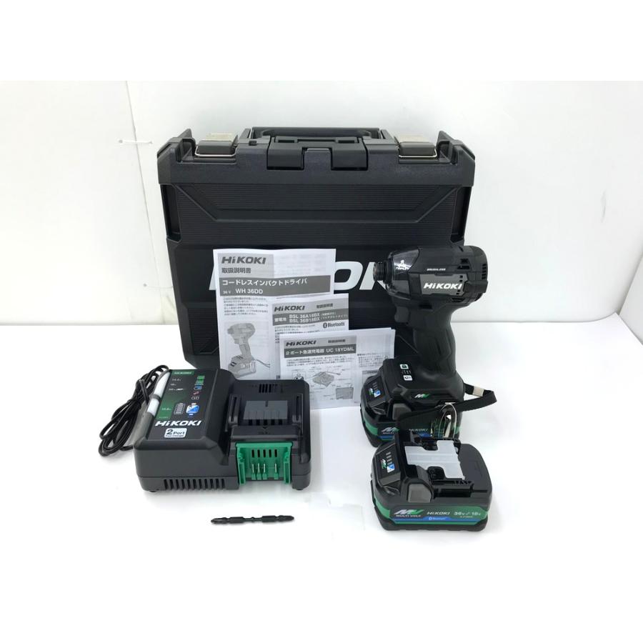 未使用品 HiKOKI ハイコーキ WH36DD(2XHBSZ) コードレスインパクト 