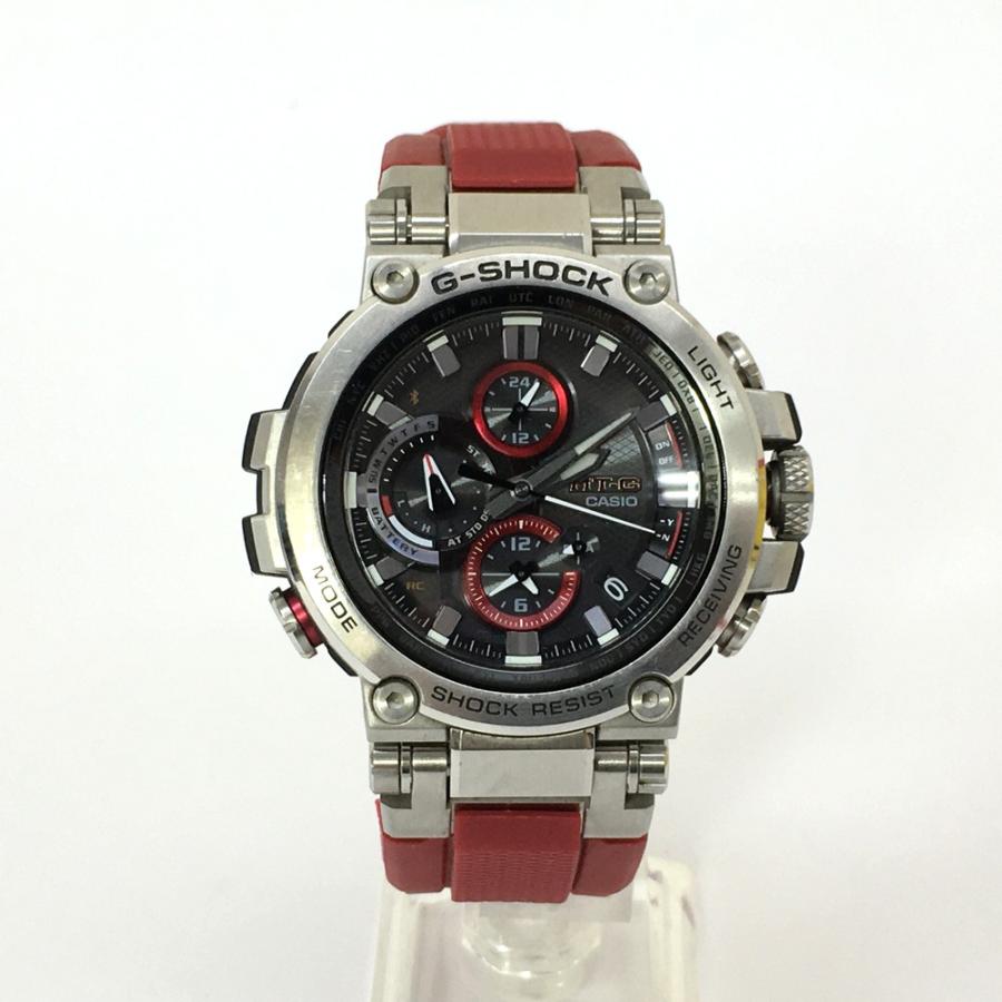 店)中古品 カシオ G-SHOCK MTG-B1000 レッド/ブラック メンズ 店)中古品 カシオ G-SHOCK MTG-B1000 レッド/ブラック メンズ