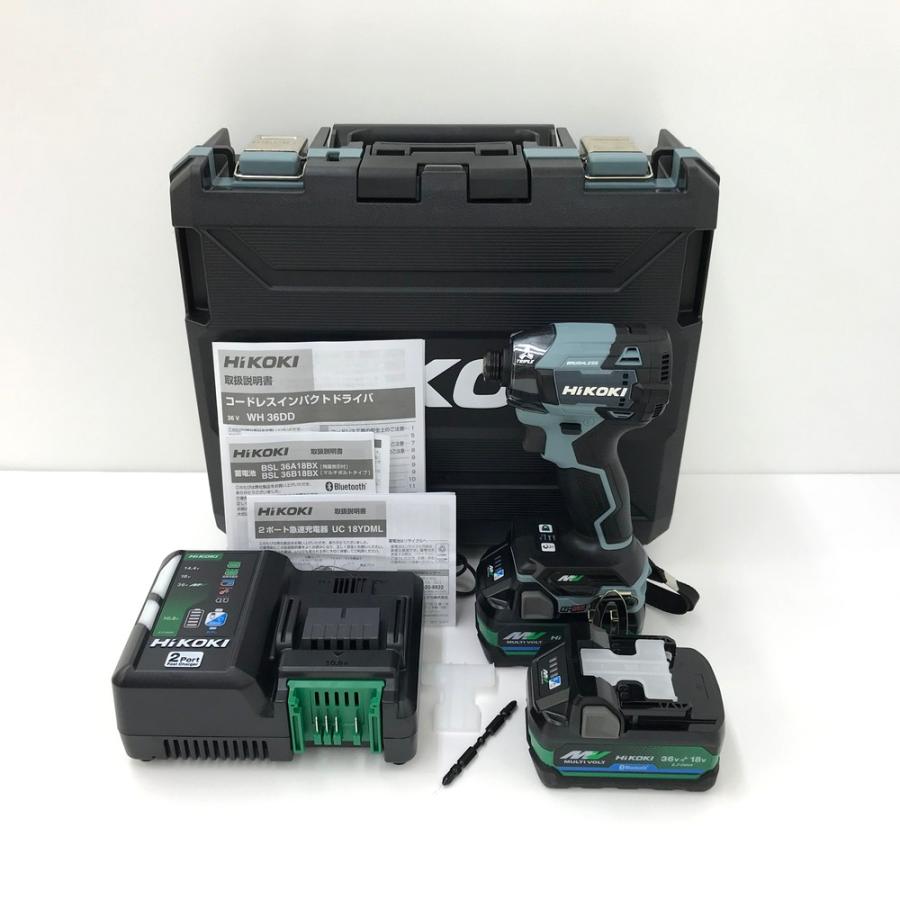 未使用品 HiKOKI ハイコーキ WH36DD 2XHSZ(IG) コードレスインパクト