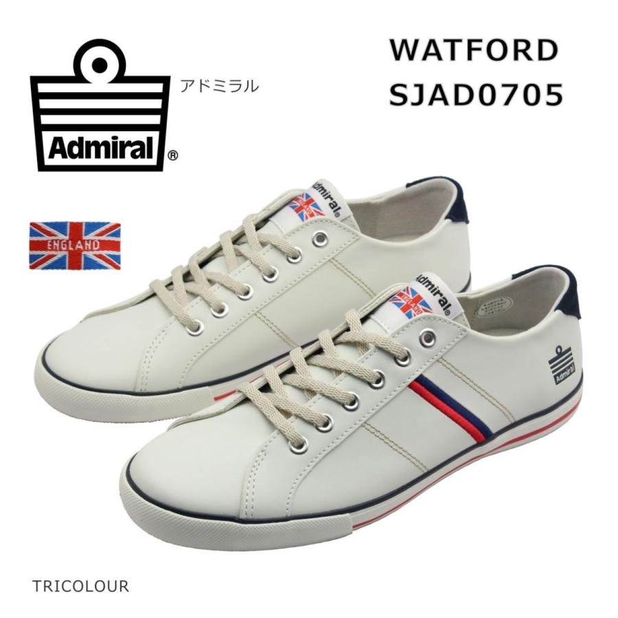 Admiral アドミラル レディース スニーカー ワトフォード Sjad 0705 靴 トリコロール Admiral0705 ミッキー靴店 通販 Yahoo ショッピング