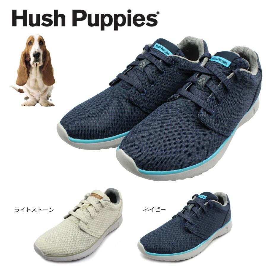 ハッシュパピー メンズ スニーカー Hush Puppies THE GOOD LACEUP HM02172 紳士靴 軽量 ネイビー ライト