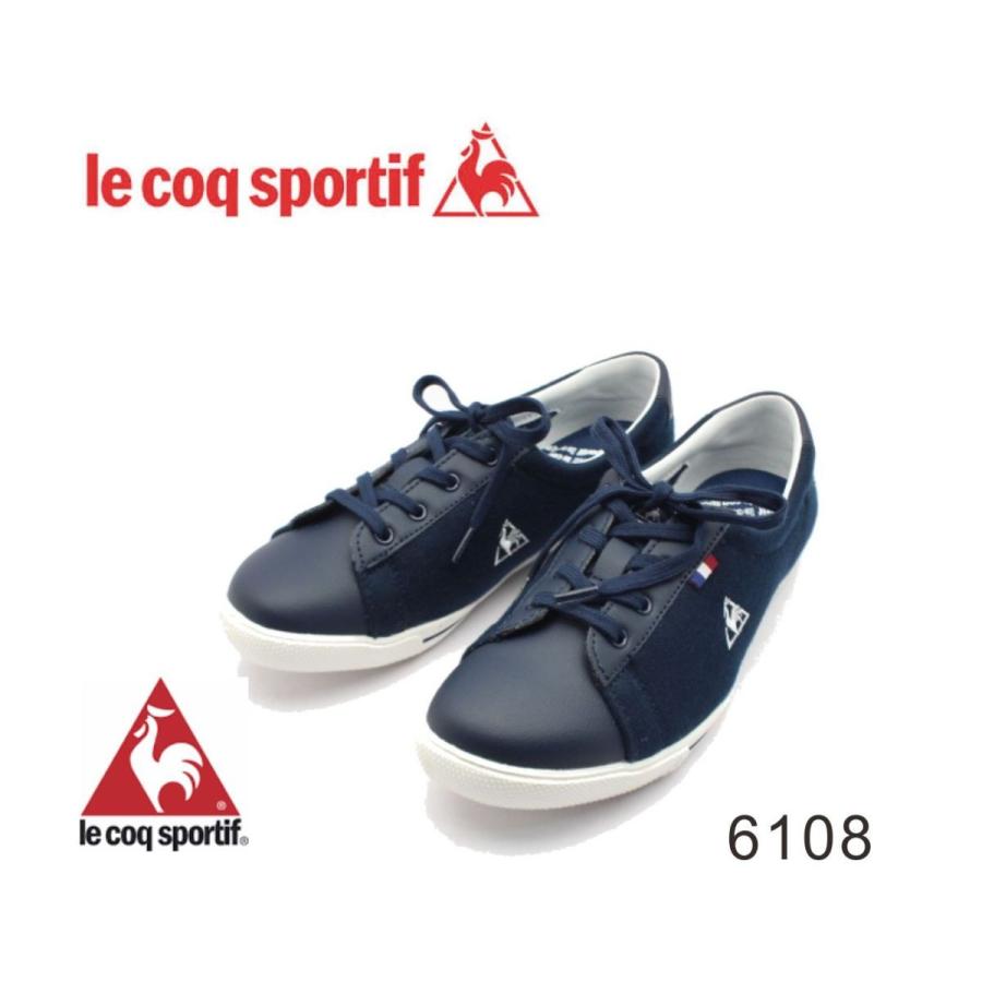 Lecoq ルコック レディース スニーカー Qfm 6108 6108 スポルティフ テルナウォーク 軽量 ネイビー 紺 Lecoq6108 ミッキー靴店 通販 Yahoo ショッピング